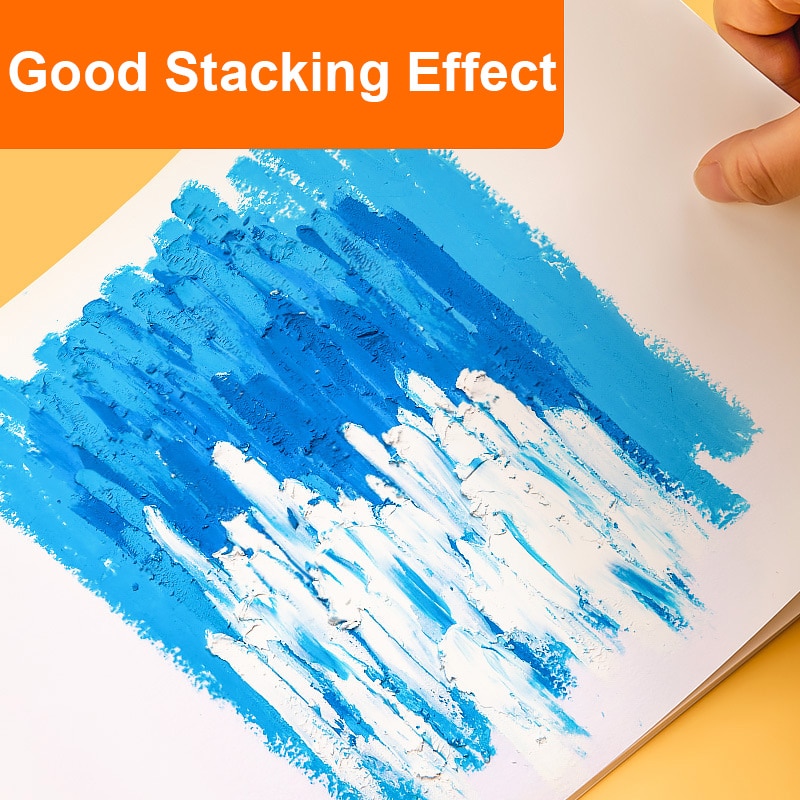 Pastel Papier Olie Pastel Special-Purpose Fijne Korrel Papier Olie Pastel Schilderij Karton Plakken Papier A5/A4 Vierkante pastel Papier