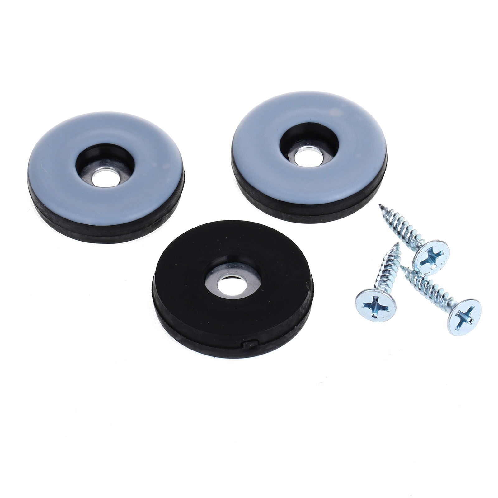 Cuscinetti antiscivolo per mobili con viti gambe per sedie da tavolo cappucci protettivi piedini in resina antiscivolo tappetini per divani