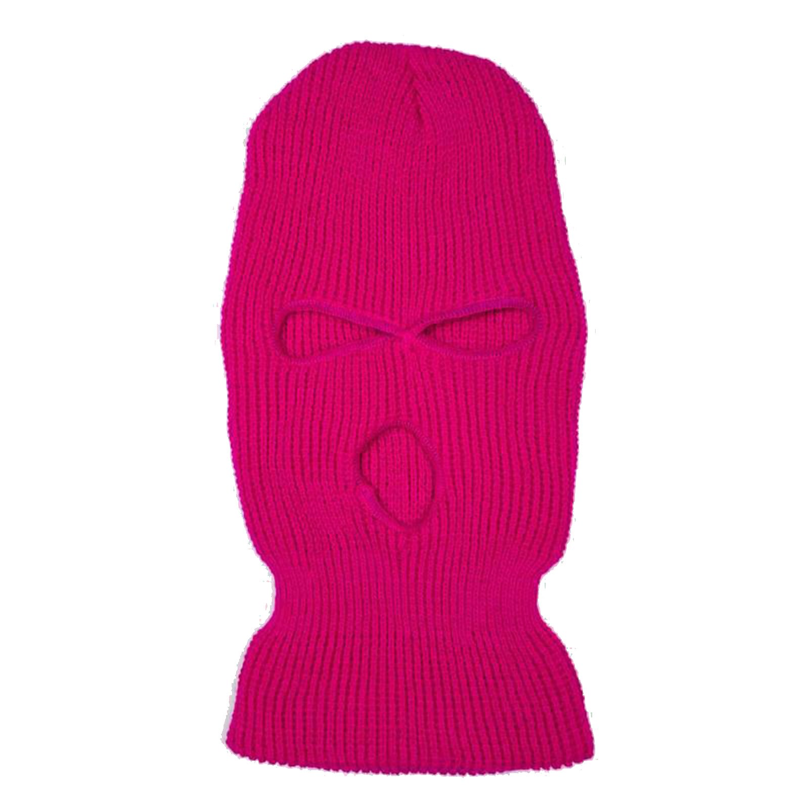 Men Knit Ski Face-Cover Winter Balaclavas Winter Outdoor Sports Full Face Mask ENA88: Green