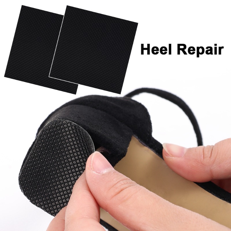 Women Outsole Pad Oxford Frosted Sticker Shoe Bottom Patch Pads Shoes Accessories High Heel Anti-slip Shoe Protector 2/20pcs