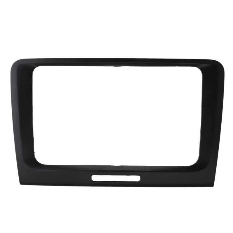 Zwart 220X130X210Mm 2 Din Auto Dvd Radio Fitting Dash Panel Fascia Frame Voor Skoda Superb