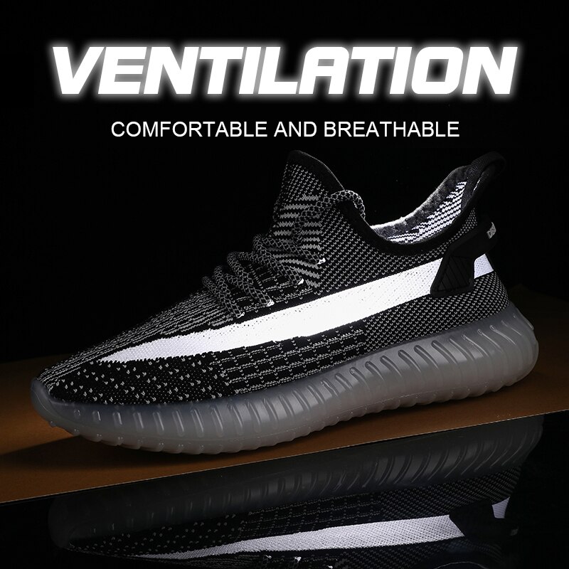 Sneakers Voor Mannen Casual Schoenen Ademend Lichtgewicht Mannen Schoenen Lente Herfst Antislip Populaire Mesh Mannelijke Lace Up schoenen