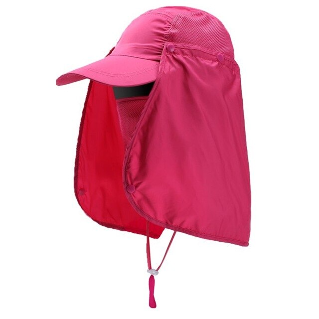 Gorra Unisex para pesca, senderismo, protección UV, máscara facial de verano, protección del cuello, deporte al aire libre, gorra de Sol para hombre, Vissende Zonnehoed: i