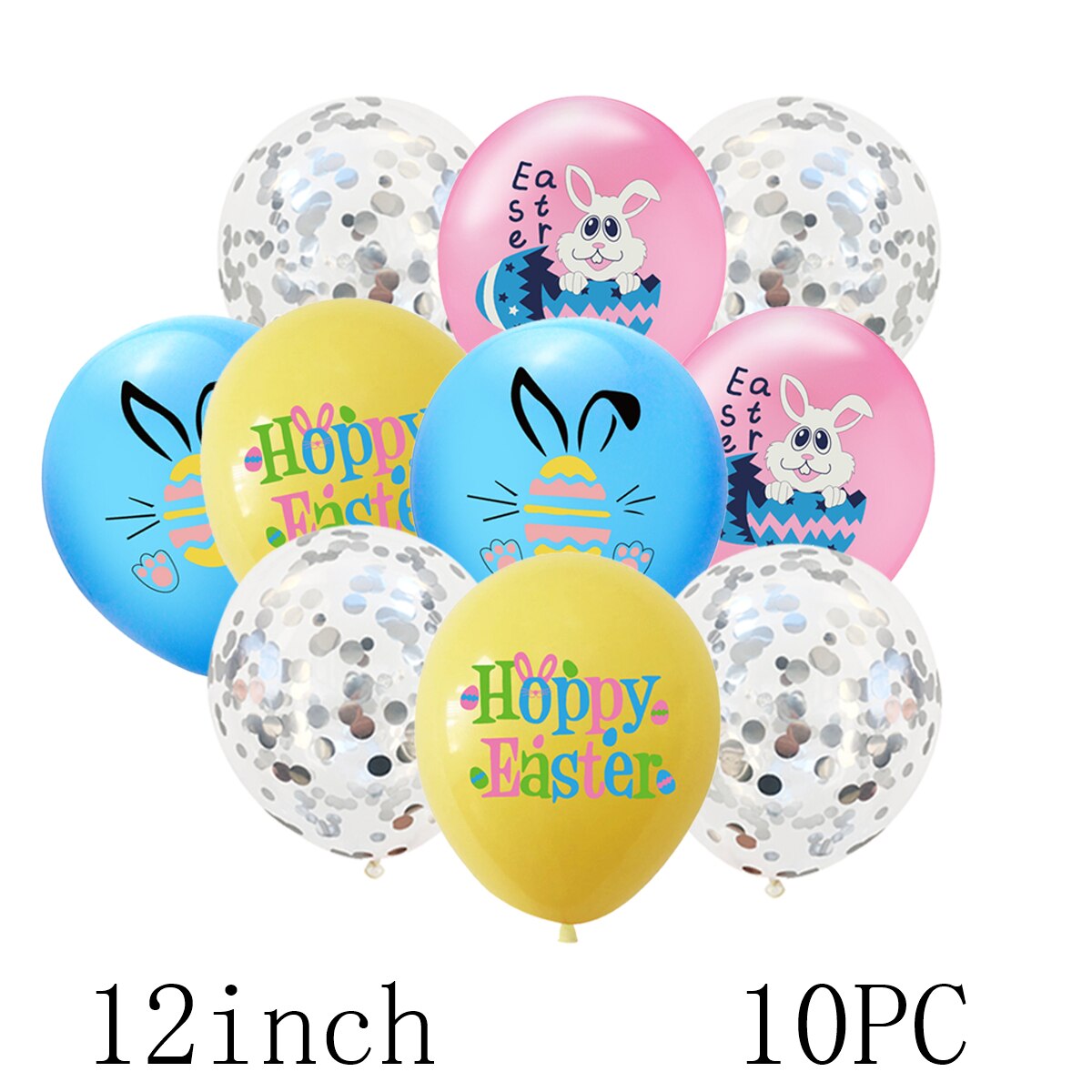 Animal Gold Balloon The rabbit Birthday Easter egg Party Game Decorations Children's day Foil Balloons Kid Boy Baby Shower: 10S