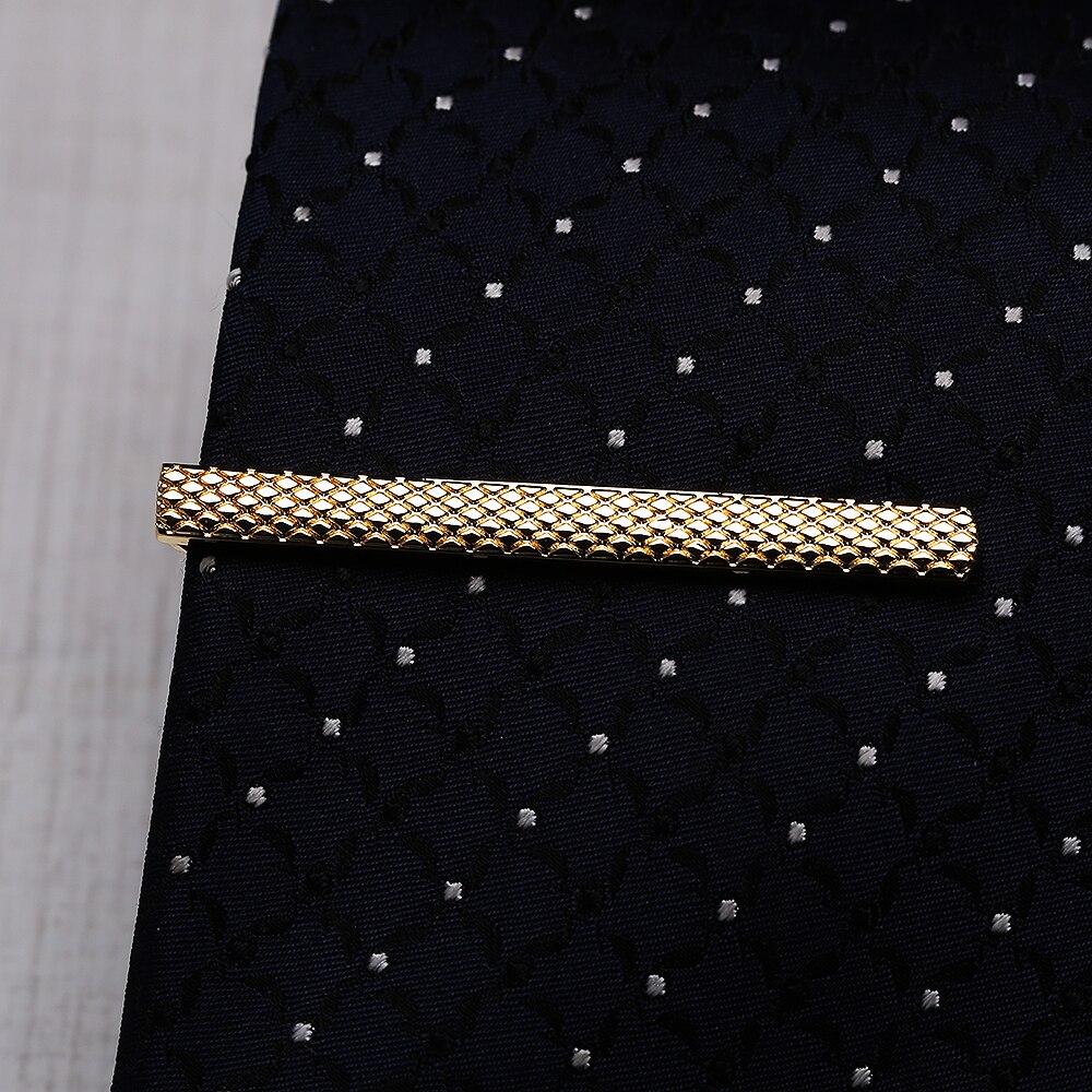 Kflk qualidade abotoaduras stickpin presente gravata pino masculino ouro frisado fio laço clip abotoaduras stickpin 2018novos produtos convidados
