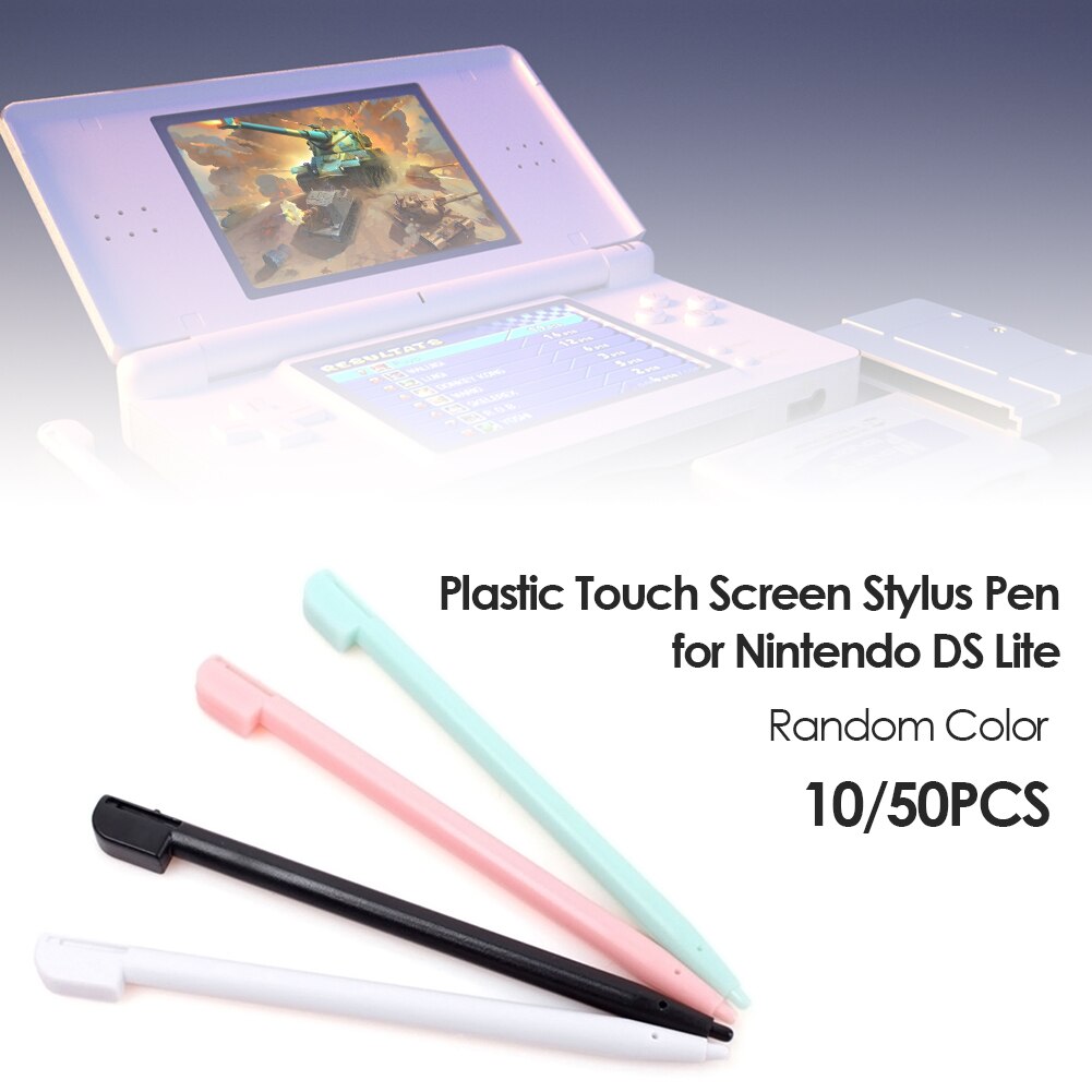 10/50pc Farbe berühren Stift Stift für Nintendo NDS DS Lite DSL NDSL Neue Kunststoff Spiel Video Stift stift Spiel Zubehör Zufällige Farbe