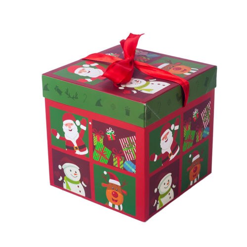 Christmas Eve Box Xmas Party Favour Boxes: B / 10cm