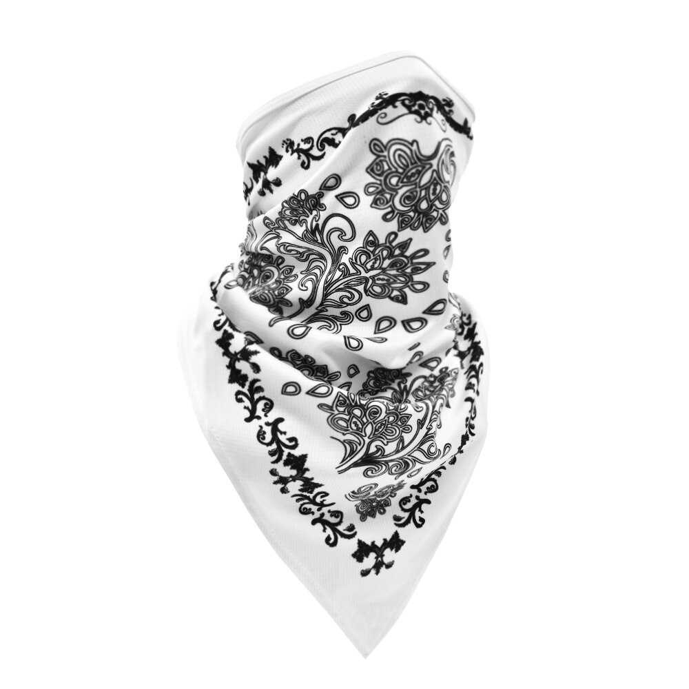 Sommar halsduk andas motorcykel ansiktsmask träning mössa uv skydd nackskydd kör sport balaklava ridning ansiktsskydd: Bl333- w