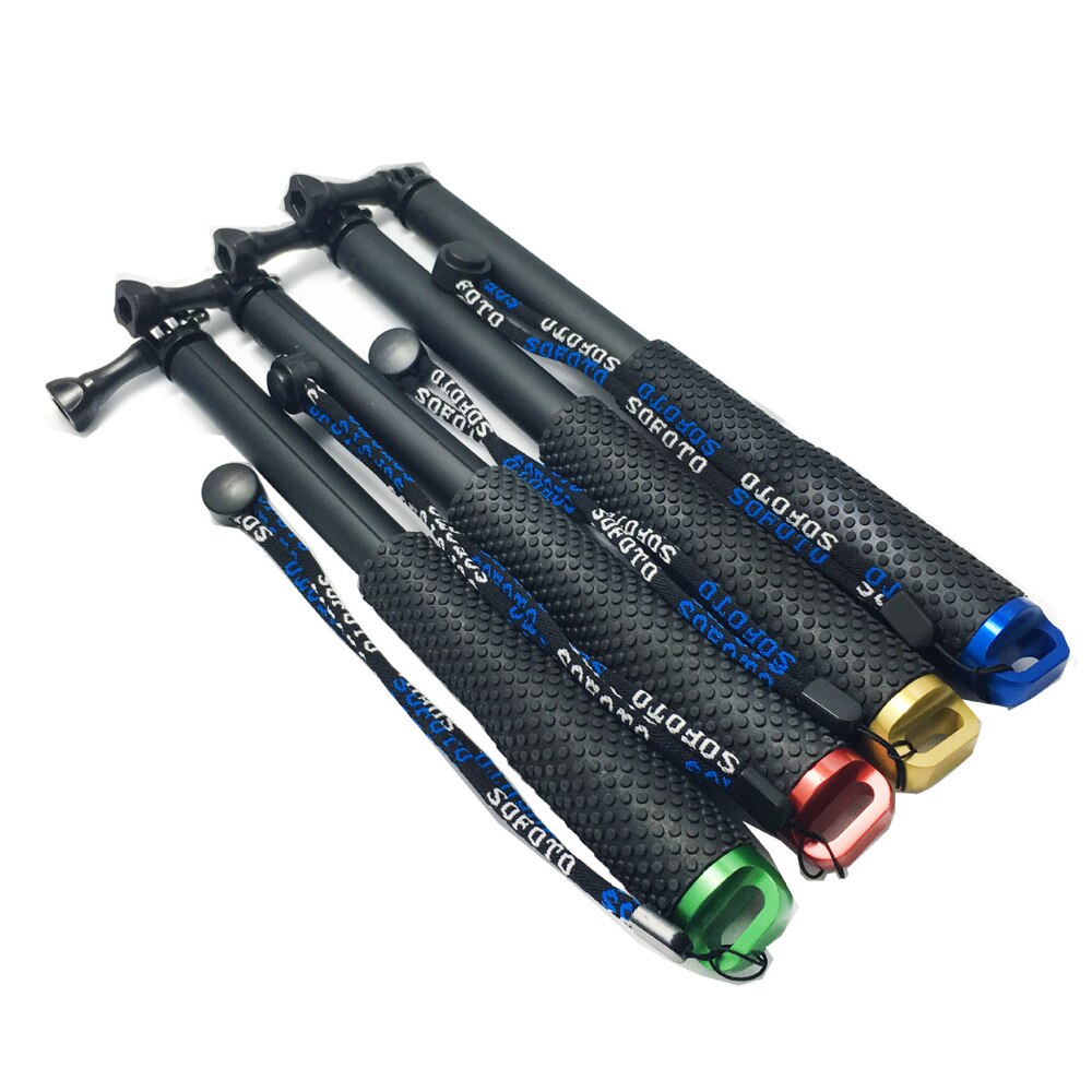 Palo de selfie extensible para surf y buceo, monopié para GoPro Hero8 Hero 7 6 Hero5 4 3 + SJCAM SJ4000 Yi 4K, Cámara de Acción Mijia