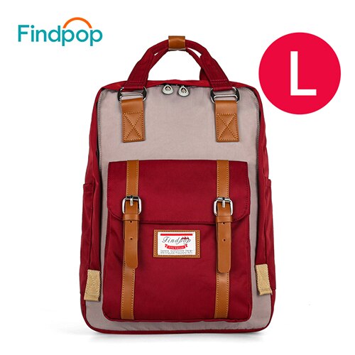 Findpop Kanken Rucksäcke Mochilas Frauen Rucksäcke Große Kapazität Rucksack Taschen Für Frauen Vintage Patchwork Kanken Zurück Pack: -F6871