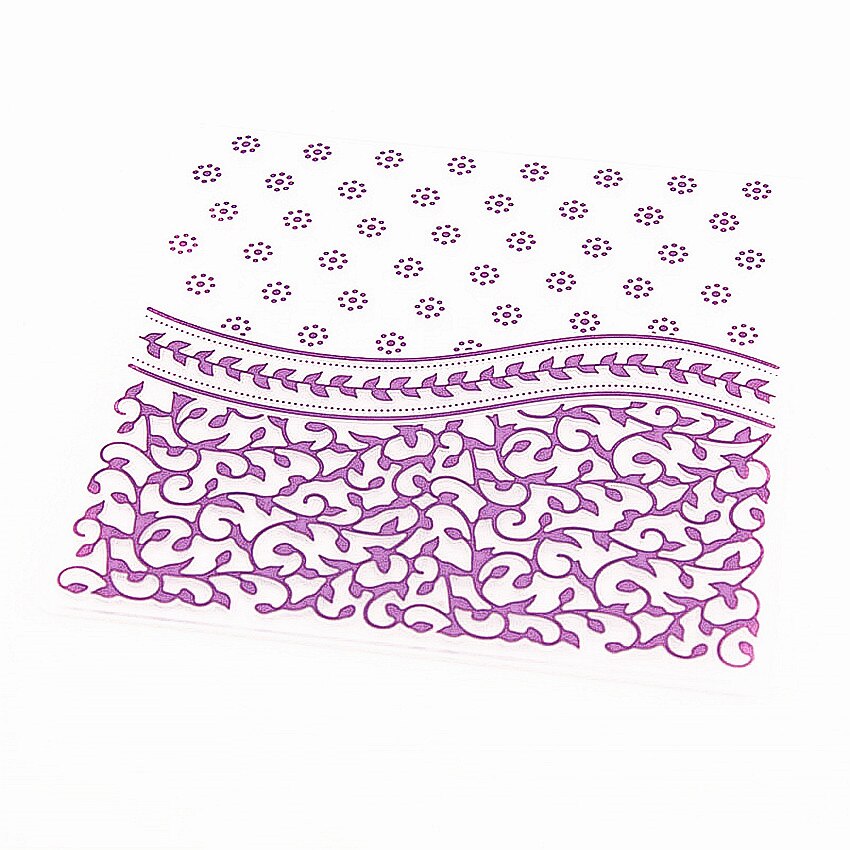 plastic three flower template craft card making paper card album wedding decoration clip art relief clip Embossing folders