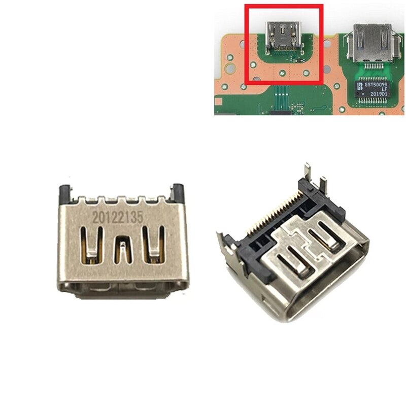 Ersatz-anschlussbuchse für  ps5 hdmi-kompatible anschlüsse mit schraubendreher