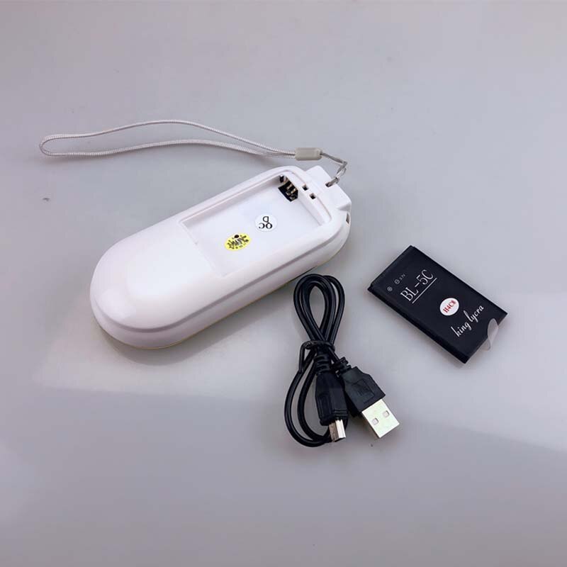 Mini FM Radio Portable Receiver Music Player with LED Display Screen Headphone Jack Support TF Card Rechargeable Battery