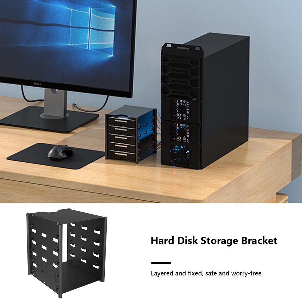 Acasis Harde Schijf Beugel Multi-Lagen Harde Schijf Plank Organizer Box Hdd Schijf Rack Desktop Storage Container Externe Harde