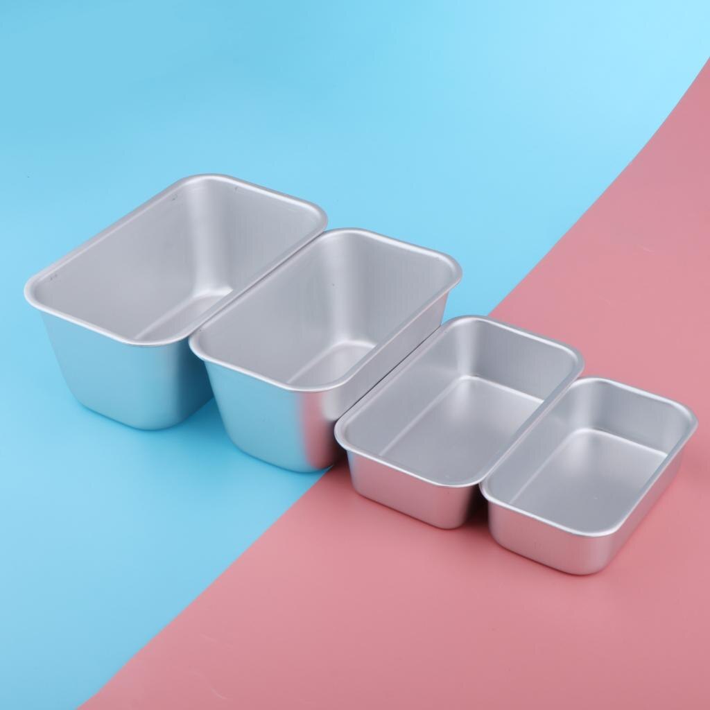 Aluminum Alloy Bread Mold Loaf Pan Tin Non-Slip Baking DIY Homemade Kitchen