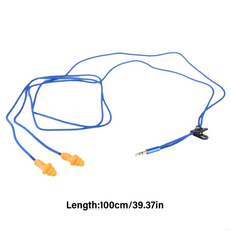 G7NE Comfortable Earbuds Earphones with Superior Sound Isolation In Ear Earplugs for Office Gym Use Headphones
