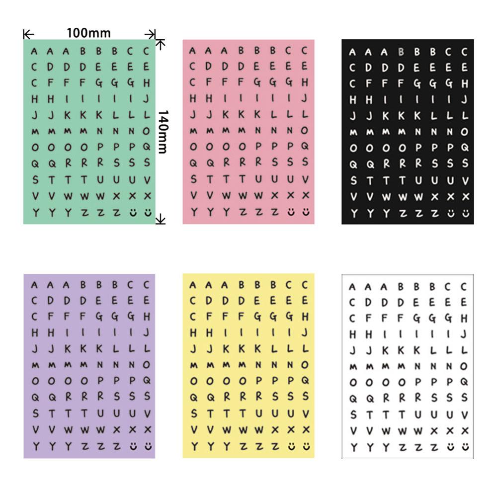 2 kpl tee itse pohjaelementti koriste kirjaimet numerot tarra päiväkirjaan scrapbooking tarrat paperitarvikkeet puhelimen kuoren sisustus