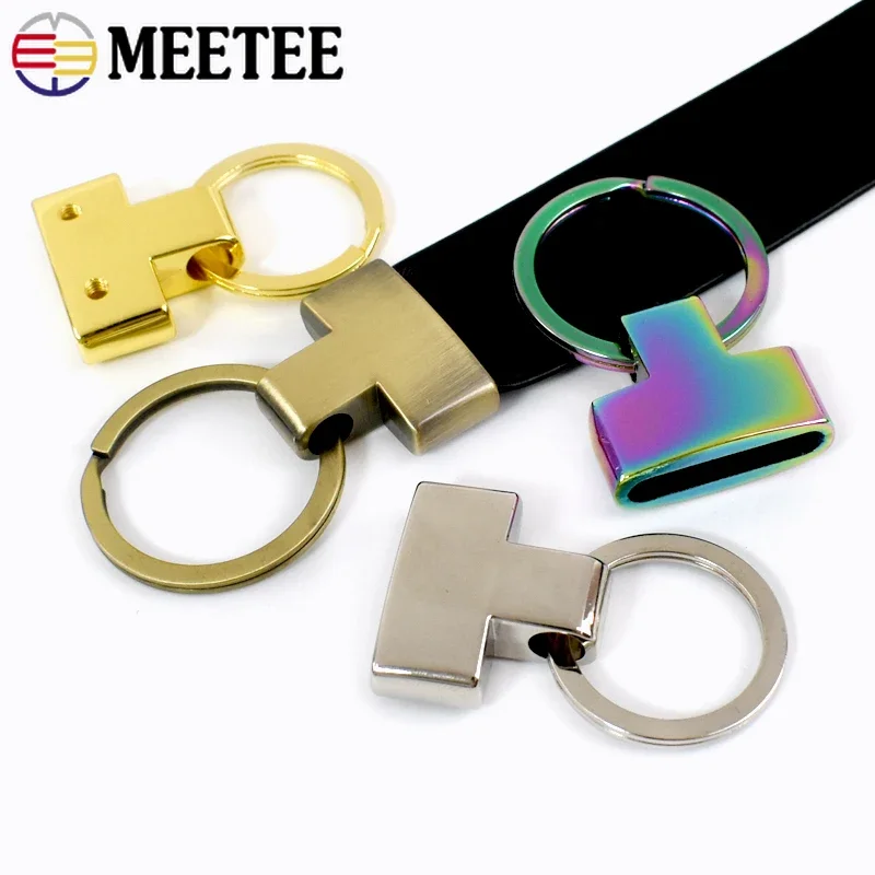 4/10/20 Stuks 20/24 Mm Metalen O Ring Gesp Sleutelhanger Haak Voor Tas Riem clip Sluiting Singels Hanger Riem Stopper Gespen Accessoires