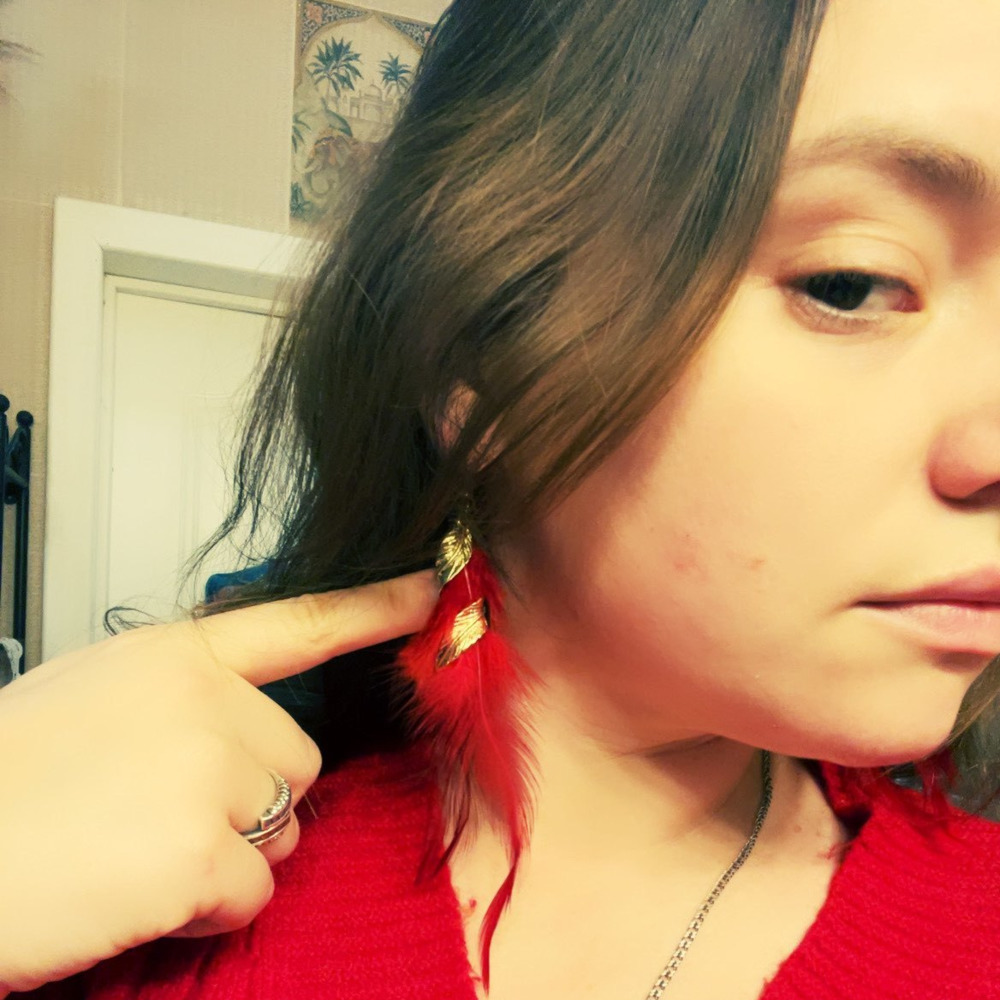 Pendientes de plumas largas bohemias de 6 colores, pendientes colgantes de plumas de hoja Retro elegantes a la para mujer, accesorios de vacaciones