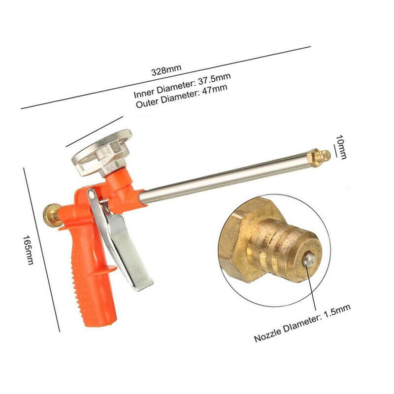 10 L/Min Plastic Metal Polyurethane Manual Foam Expansion Sprayer For Glass Sealant