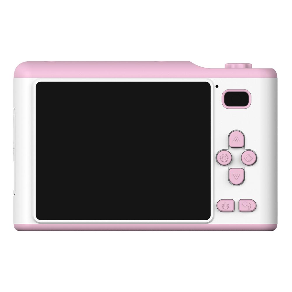 Cámara Digital con pantalla táctil de 2,8 "Full HD para niños, lente Dual de 18MP, para de cumpleaños, compatible con tarjeta TF, grabación de vídeo
