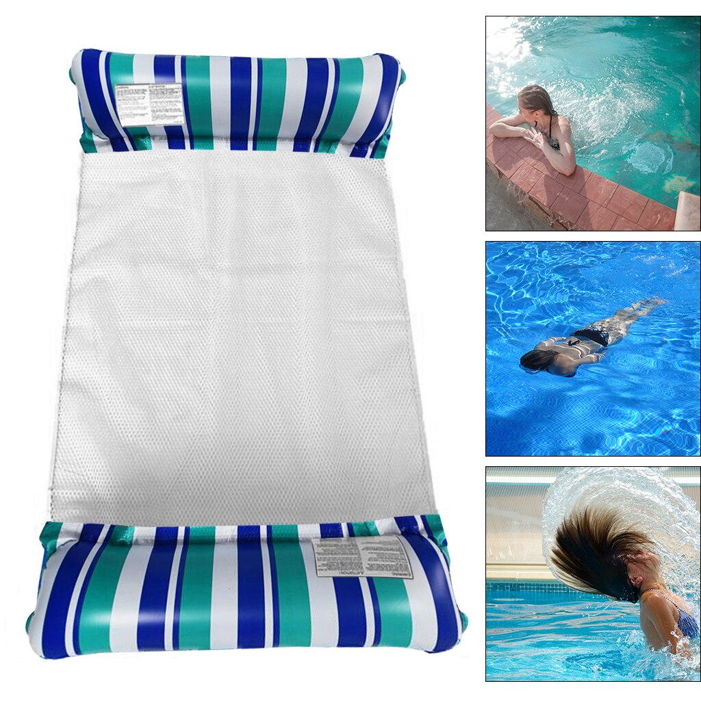 Water Hangmat Opvouwbare Drijvende Stoel 120X70Cm Reizen Lounge Zadel Drifting