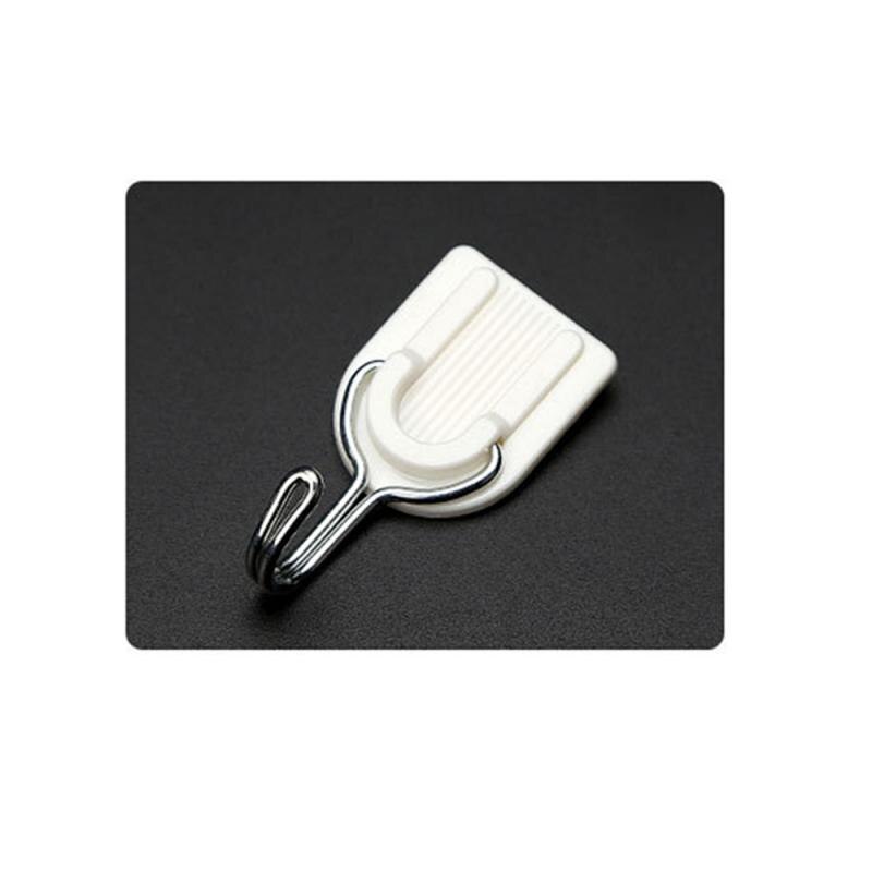 3Pcs/set Umbrella Hook Self Adhesive Hook Wall Door Clothing Hanger Keys Sundry Hanging Hooks Bathroom Kitchen Sticky Holder: Hook 01