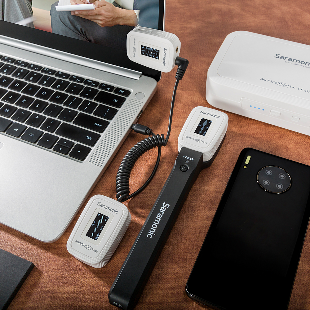 Saramonic Blink500 Pro HM Rechargeable Handheld Mic Transmitter Holder for Blink 500 Pro B1 B2 TX Wireless Lavalier Microphone