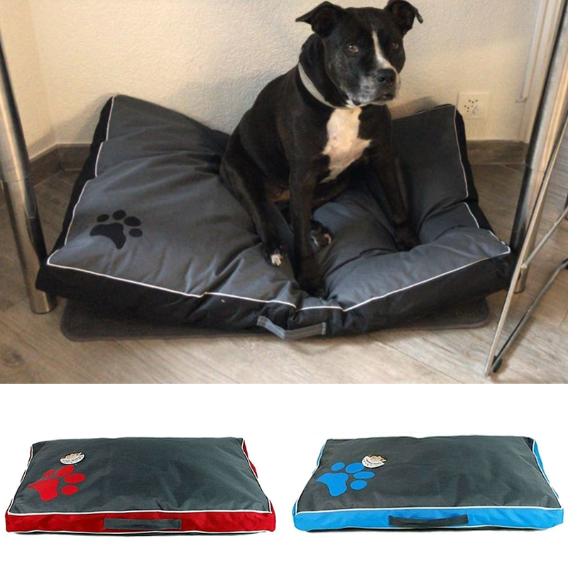 Cojín de cama de perro para perro grande Oxford paño cachorro transpirable impermeable almohadilla para casa de perro nido de mascotas sofá manta para animales