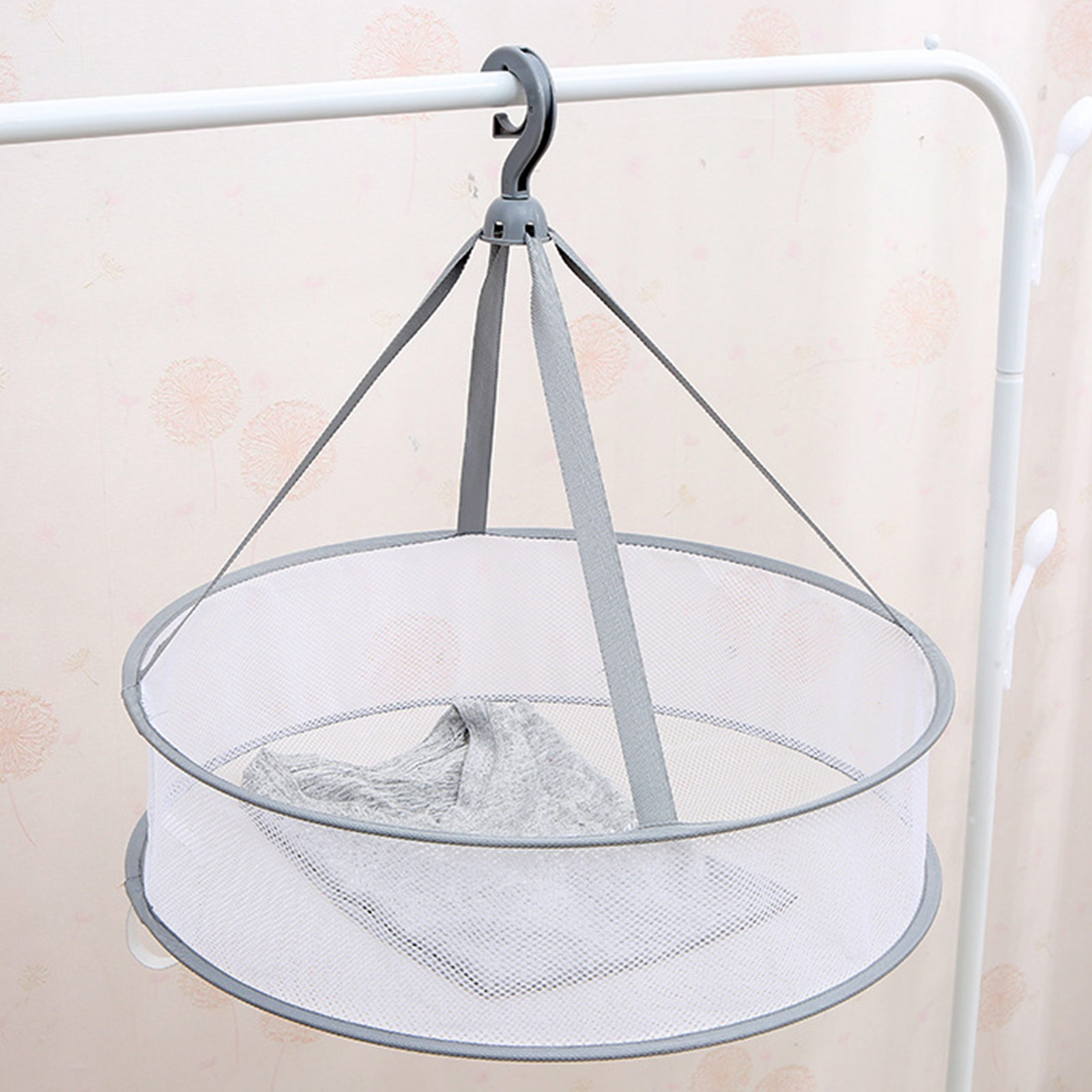 Clothes Mesh Hanging Dryer Laundry Drying Tool Clothing Drying Hanger Basket