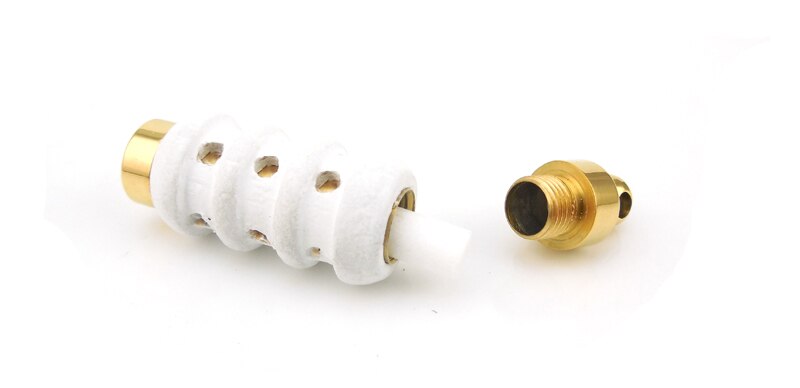 Colgante aromático de 316L de acero inoxidable, colgante de frasco, para aceite esencial de madera, novedad: white 2