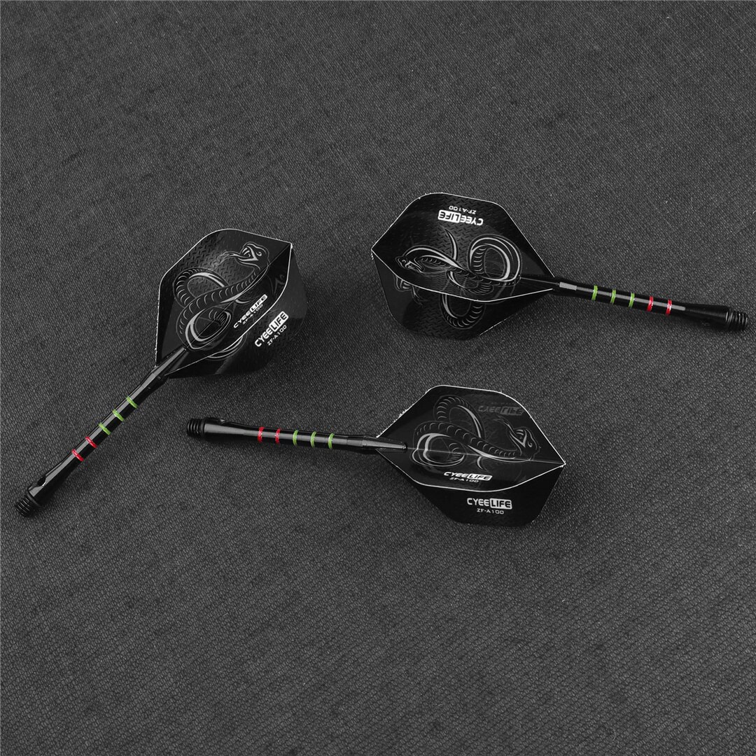 CyeeLife 3pcs/set Safety Soft Dart Indoor Soft Tip Darts Set For Indoor Electronic Dartboard Games Safety Soft Dart