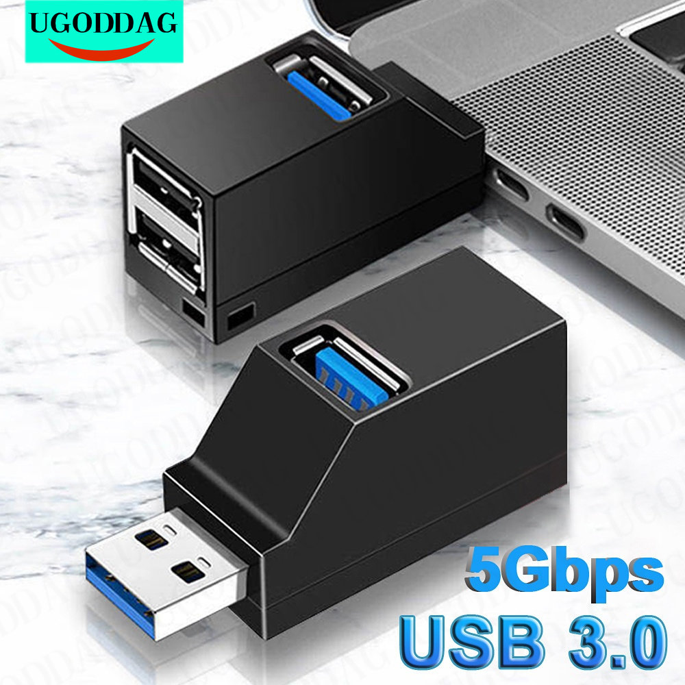 USB 3.0 HUB Adapter USB 2.0 HUB Extender 3 Poorten USB Hub Hoge Snelheid Gegevensoverdracht USB Splitter Docking Station voor PC Laptop