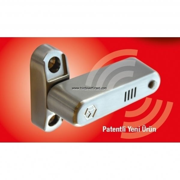 Safety Latch (Lock) With Inox Alarm Against Thieves For Steel Doors) Protection Against Thieves.