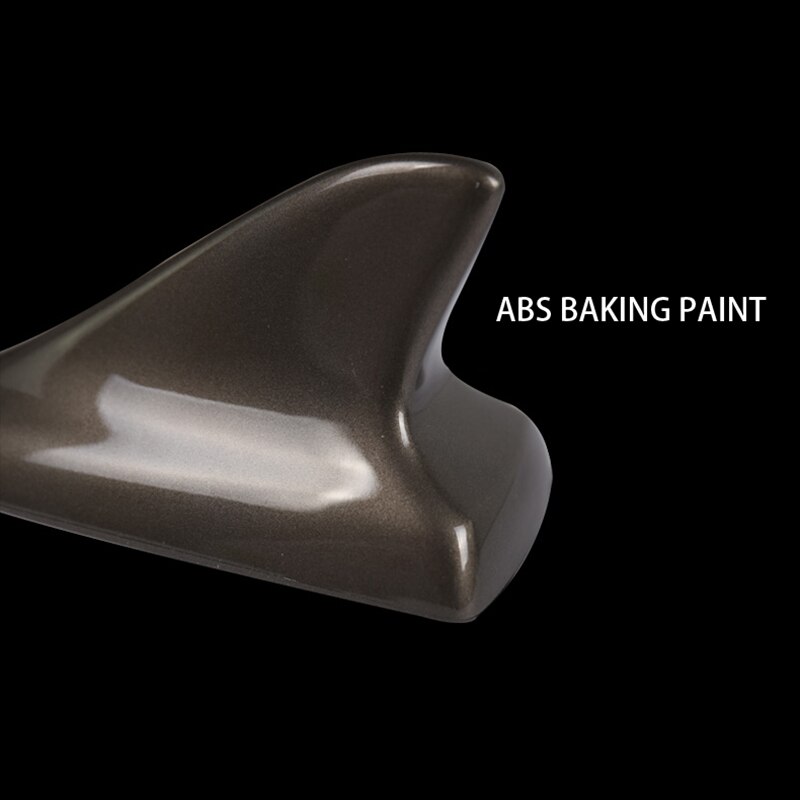 Antena de techo Universal para coche, señal mejorada, forma de aleta de tiburón, pintura de Piano aérea impermeable para Kia Sportage Opel Astra H