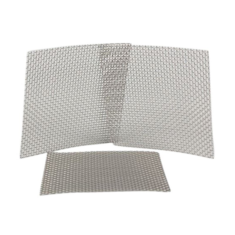 5pcs Aquarium Fish Tank Stainless Steel Wire Mesh Pad Plants Moss Net Decor 8x8cm Stainless Steel Square Shape Wire Mesh Pad