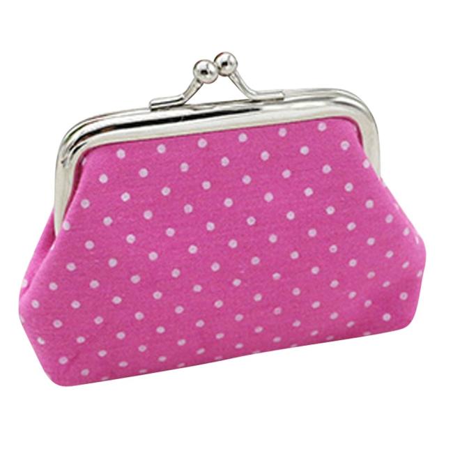 Aelicy Girl Wallet Coin Purse Cheap Women Bags Small Pouch Wallet Holder purse vintage retro Clutch Handbag Bag Bolsos Mujer: Hot Pink
