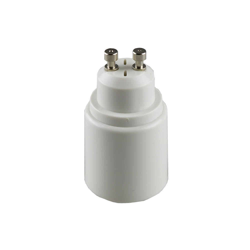 Adaptador para bombilla LED GU10 a E27, soporte para lámpara, enchufe, adaptador de soporte de lámpara, material resistente al calor, 1 Uds.