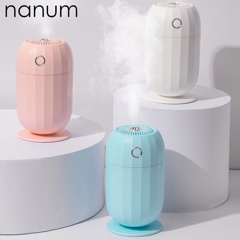 Car air freshener Q1 Humidifier USB Mini Ultrasonic Essential Oil Diffuser LED Air Purifier Mist Maker Office Home