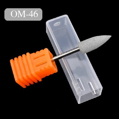 Brocas para uñas de carburo de silicio de goma, pulidor Flexible para manicura y pedicura, accesorios eléctricos para limar uñas, 1 unidad: Grey -120Grit