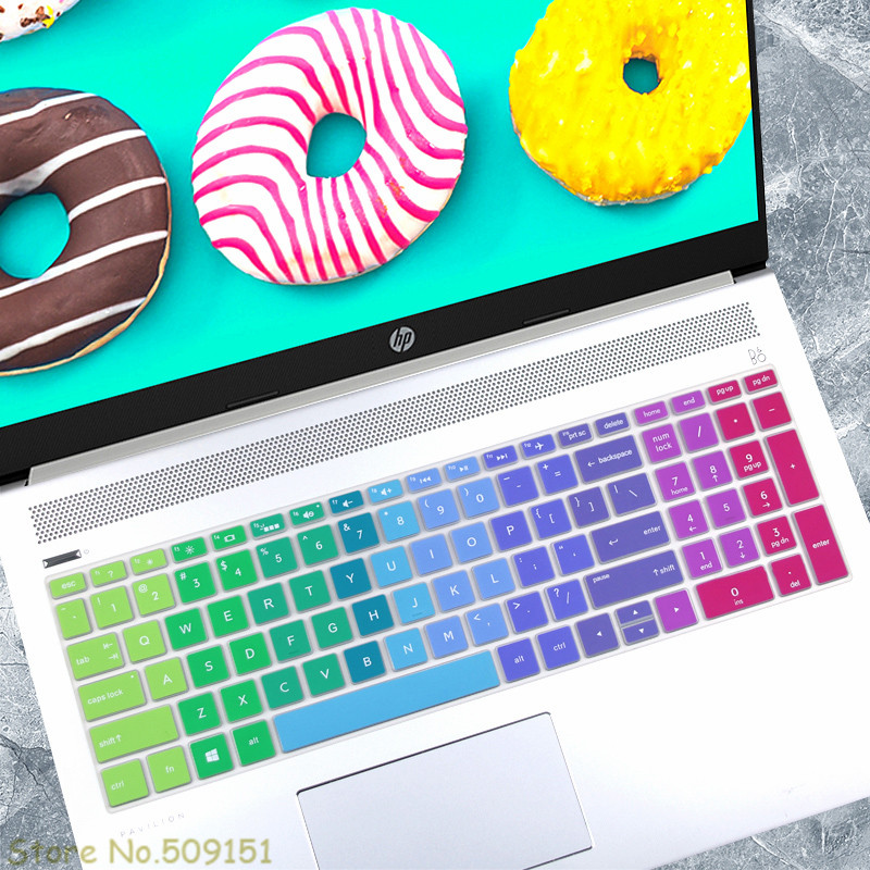 15.6 Inch Laptop Keyboard Cover Skin Protector For HP Pavilion 250 G6 255 G7 G6 256 G6 258 G6 Notebook PC