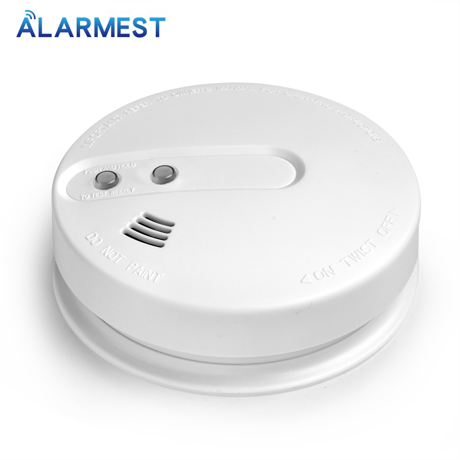 Home Security smoke detector alarm Portable High Sensitive Stable Independent alarm Smoke Detector