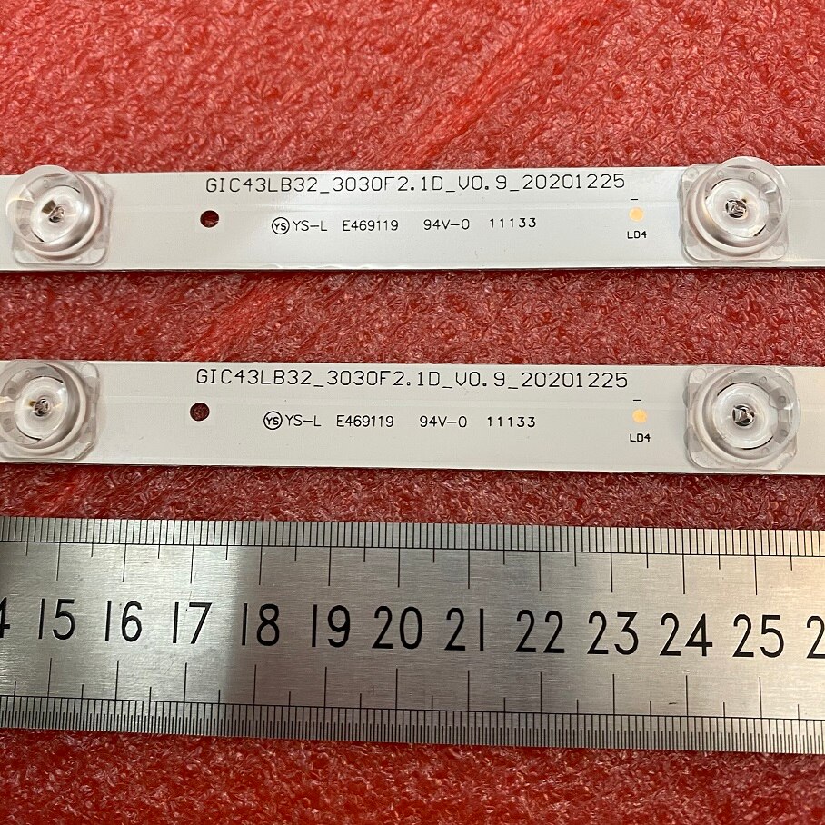 LED backlight strip(2) For TCL 43S6500FS 43S6500 43S423 43S421 43S325 Thomson 43UD6426 4C-LB4311-HR01J ZM05J ZM06J 43HR330M11A1