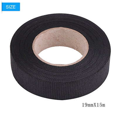 MultiPurpose Car Self Adhesive Anti Squeak Rattle Felt Automotive Wiring Harness Tape 19mmX15m/32mmX11.5m/9mmX25m: Red