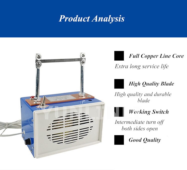 Manual Small Webbing Cutting Machine Velcro Label Cutting Machine Ironing Machine RQ-3