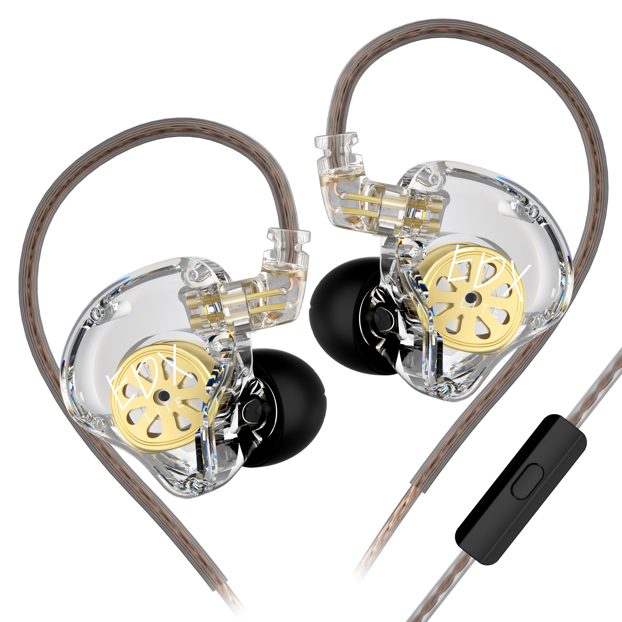 KZ-EDX Lite Stereo Bass Muziek Oordopjes Hifi Oortelefoon In Ear Monitor Podium Live Koptelefoon Sport Gaming Headsets: green
