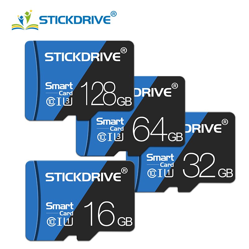 Microsd minneskort 4gb 8gb 16gb 32gb 64gb 128gb micro sd-kort klass 10 mini tf / sd-kort micro sd-flash-kort för telefon