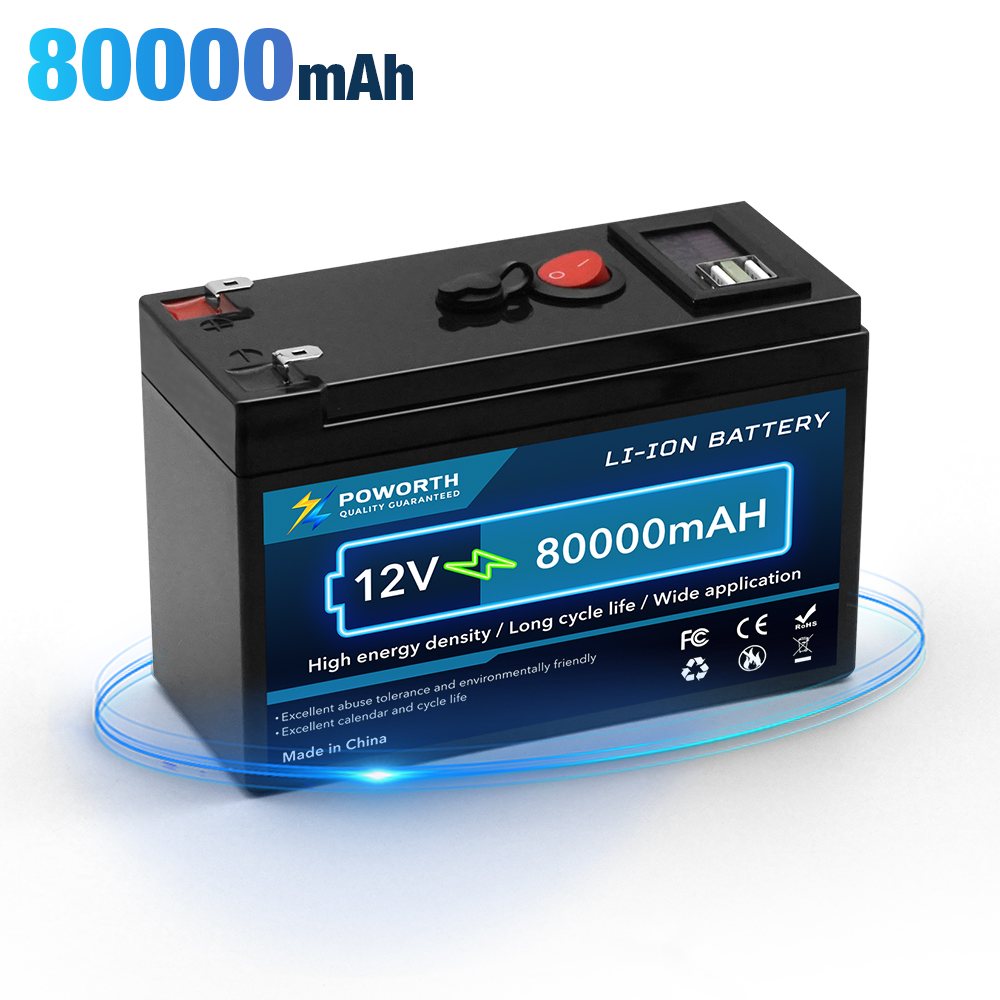 12v x 150ah litiumbatteri med inbyggd bms, lämplig för förvaring av husbil, off-grid-system, solenergisystem för marinbruk: Beige