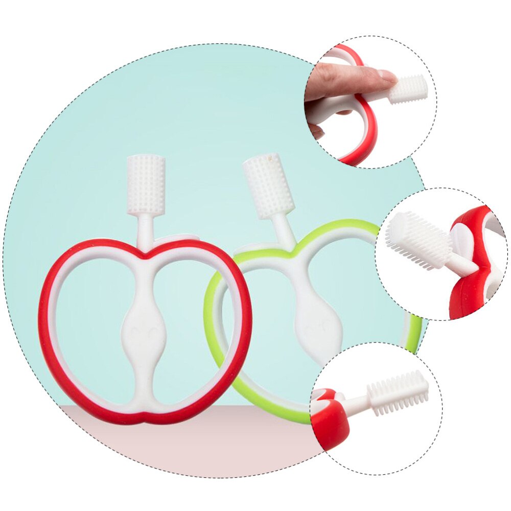 1pc Toothbrush Safe Pretty Kids Toothbrush Child Toothbrush Silicone Toothbrush for Baby Child Kids