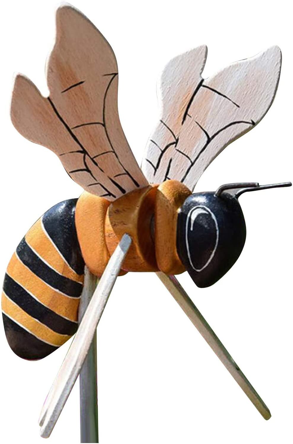 Bee Wind Spinners Garden Sculptures Series Whirly Outdoor Lawn Decor Courtyard Farm Yard Insect Home Decorative